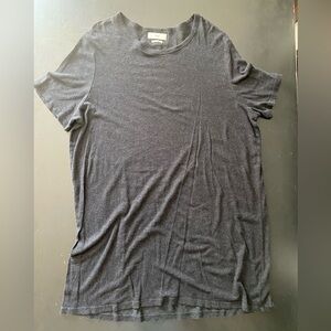 TNA gray tshirt dress